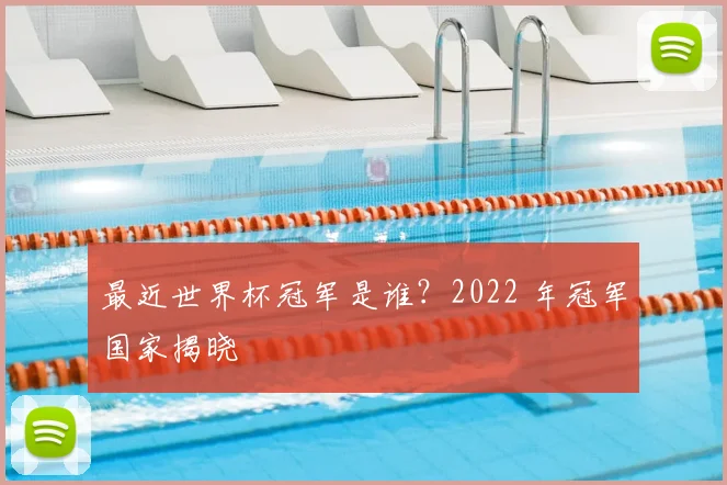 最近世界杯冠军是谁？2022 年冠军国家揭晓